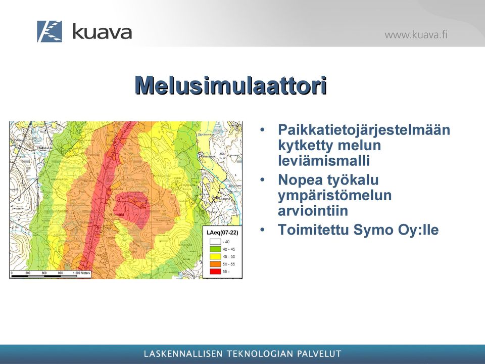 melun leviämismalli Nopea työkalu