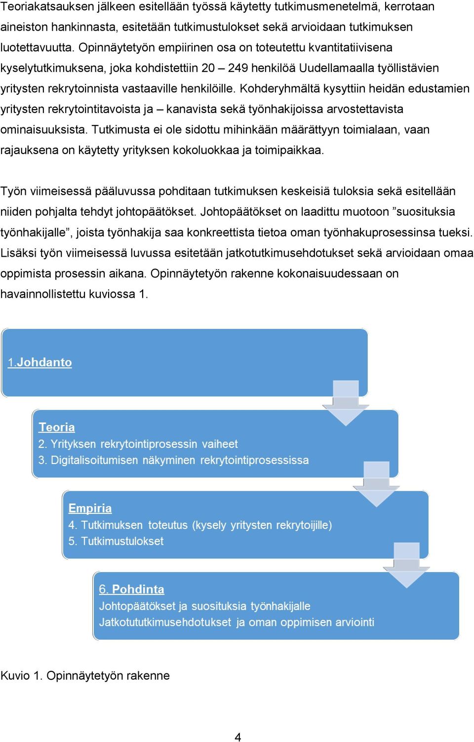 Kohderyhmältä kysyttiin heidän edustamien yritysten rekrytointitavoista ja kanavista sekä työnhakijoissa arvostettavista ominaisuuksista.