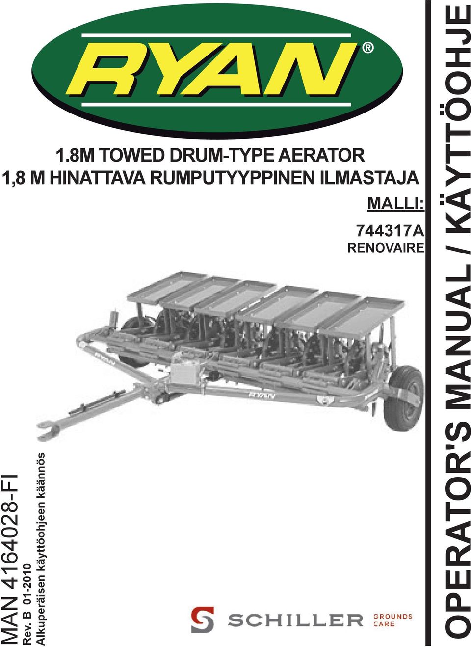 B 01-2010 Alkuperäisen käyttöohjeen käännös