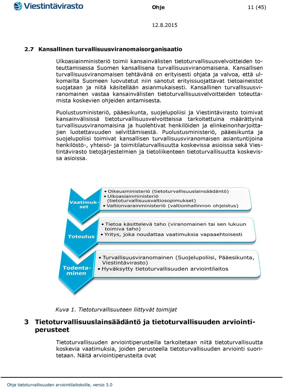 Kansallisen turvallisuusviranomaisen tehtävänä on erityisesti ohjata ja valvoa, että ulkomailta Suomeen luovutetut niin sanotut erityissuojattavat tietoaineistot suojataan ja niitä käsitellään