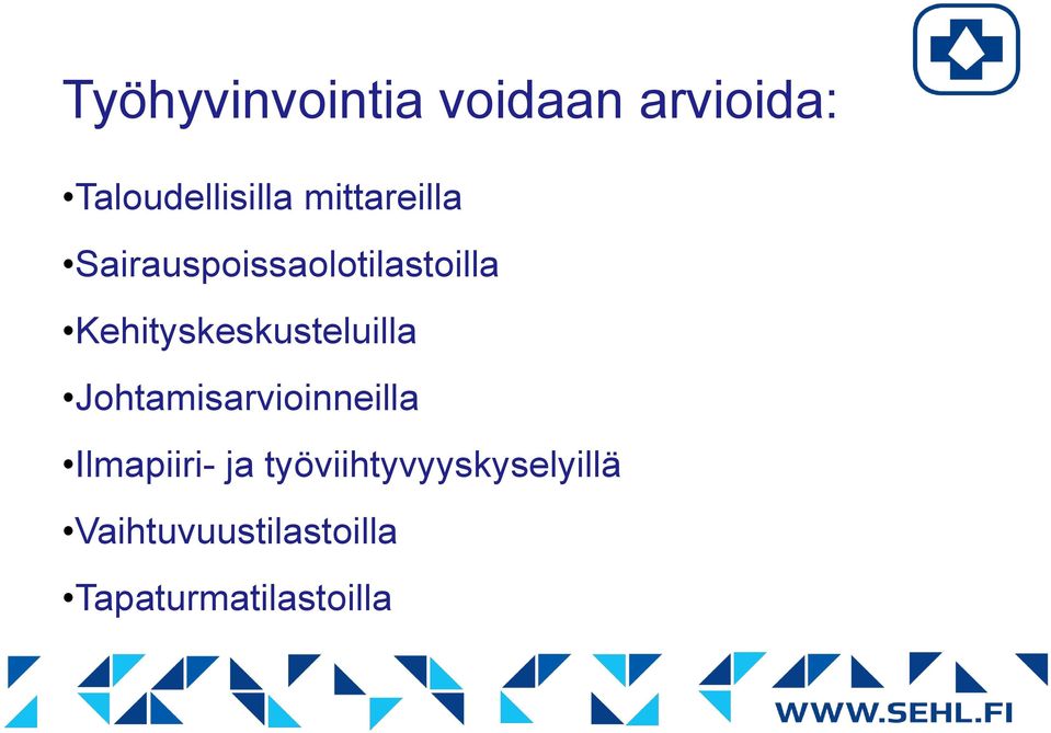 Kehityskeskusteluilla Johtamisarvioinneilla