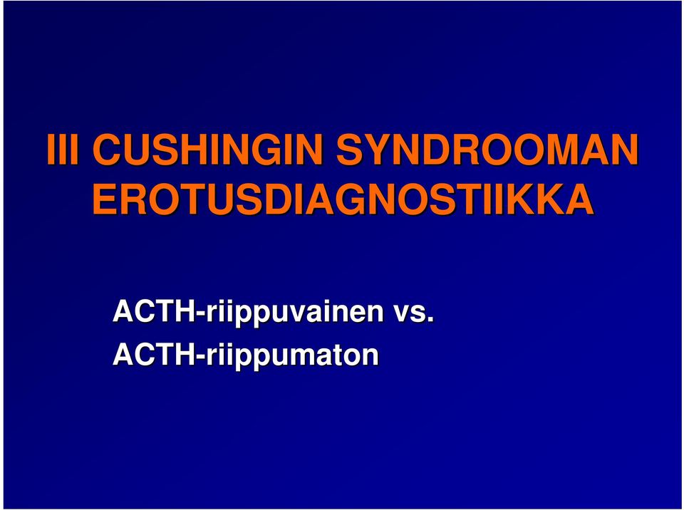 EROTUSDIAGNOSTIIKKA