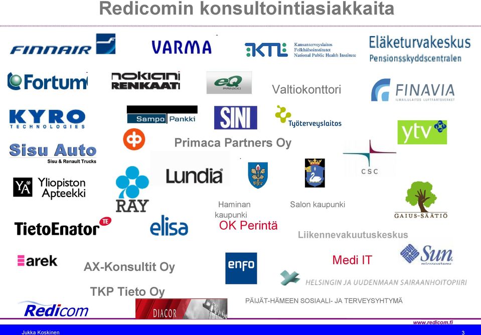 kaupunki Liikennevakuutuskeskus AX-Konsultit Oy TKP