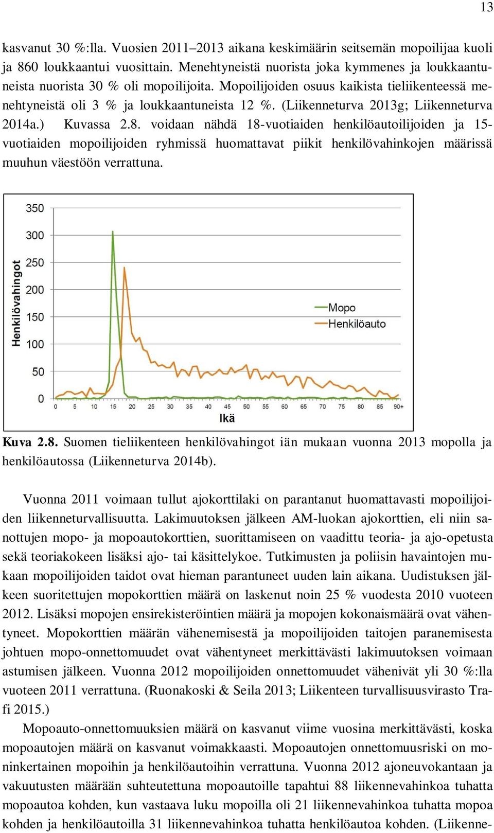 (Liikenneturva 2013g; Liikenneturva 2014a.) Kuvassa 2.8.