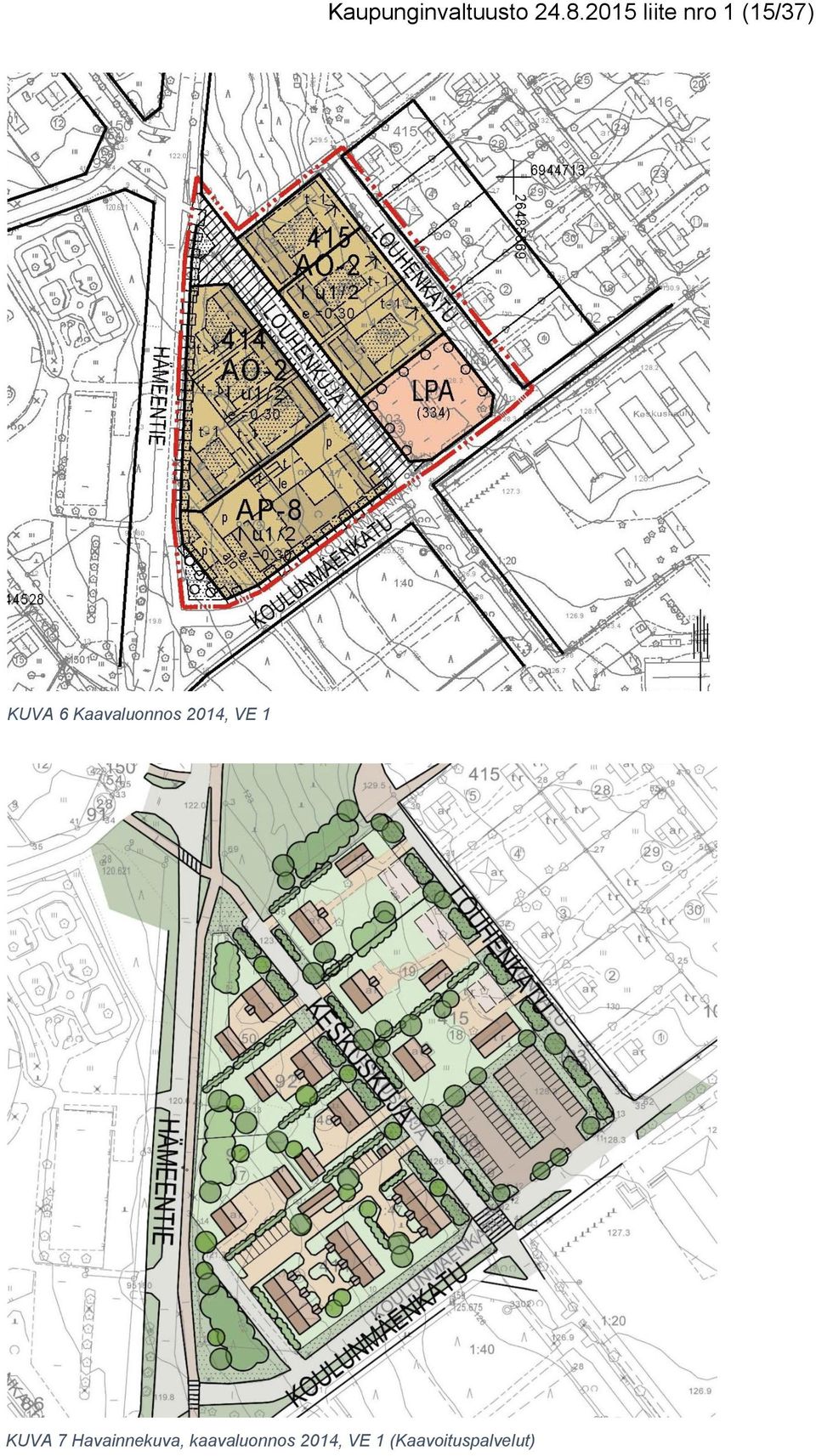 Kaavaluonnos 2014, VE 1 KUVA 7