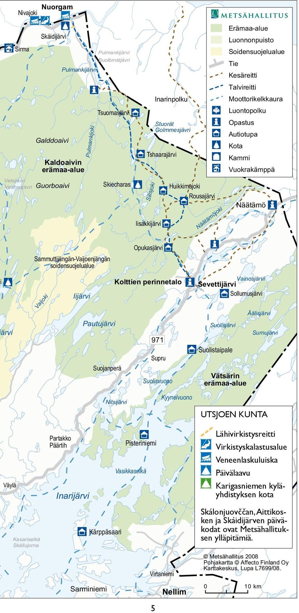 Karigasniemen kyläyhdistyksen kota Skálonjuovččan,