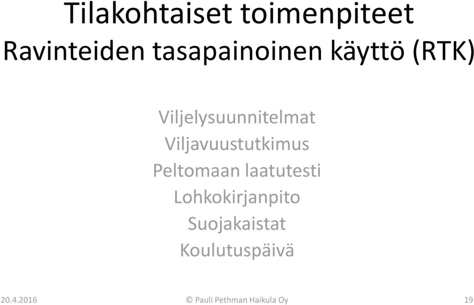 Viljavuustutkimus Peltomaan laatutesti