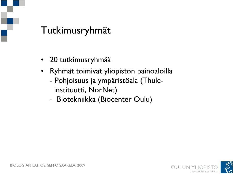 Pohjoisuus ja ympäristöala