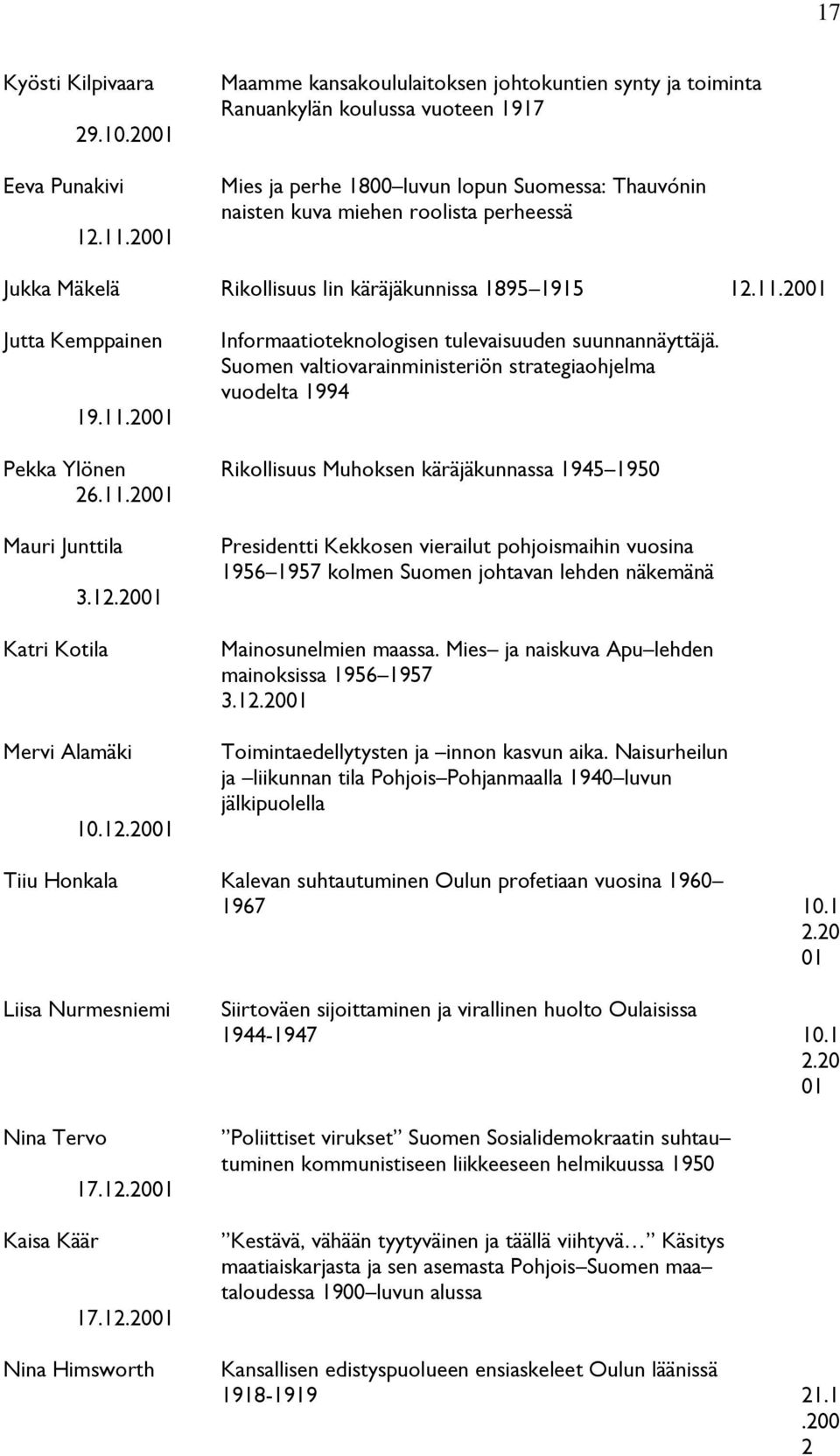 Rikollisuus Iin käräjäkunnissa 1895 1915 12.11.2001 Jutta Kemppainen 19.11.2001 Informaatioteknologisen tulevaisuuden suunnannäyttäjä.