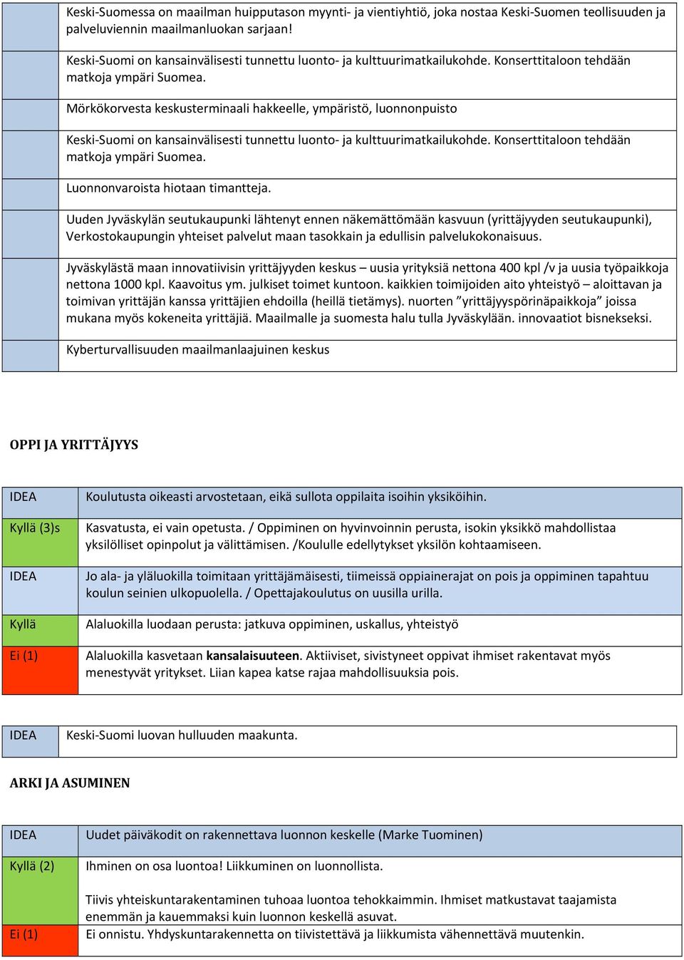 Mörkökorvesta keskusterminaali hakkeelle, ympäristö, luonnonpuisto  Luonnonvaroista hiotaan timantteja.