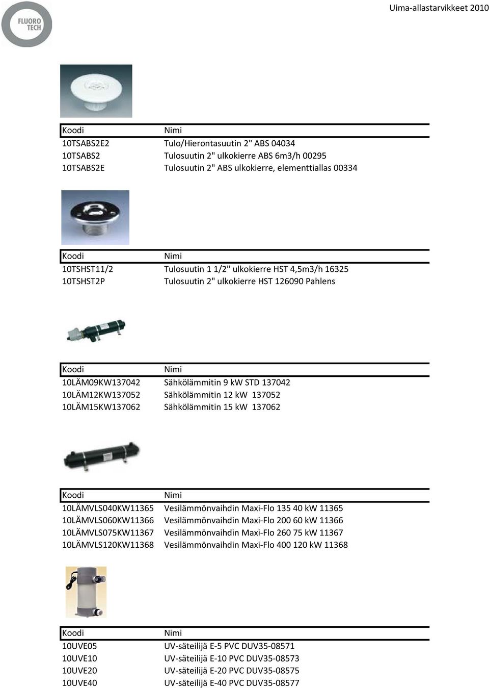 10LÄMVLS040KW11365 Vesilämmönvaihdin Maxi Flo 135 40 kw 11365 10LÄMVLS060KW11366 Vesilämmönvaihdin Maxi Flo 200 60 kw 11366 10LÄMVLS075KW11367 Vesilämmönvaihdin Maxi Flo 260 75 kw 11367