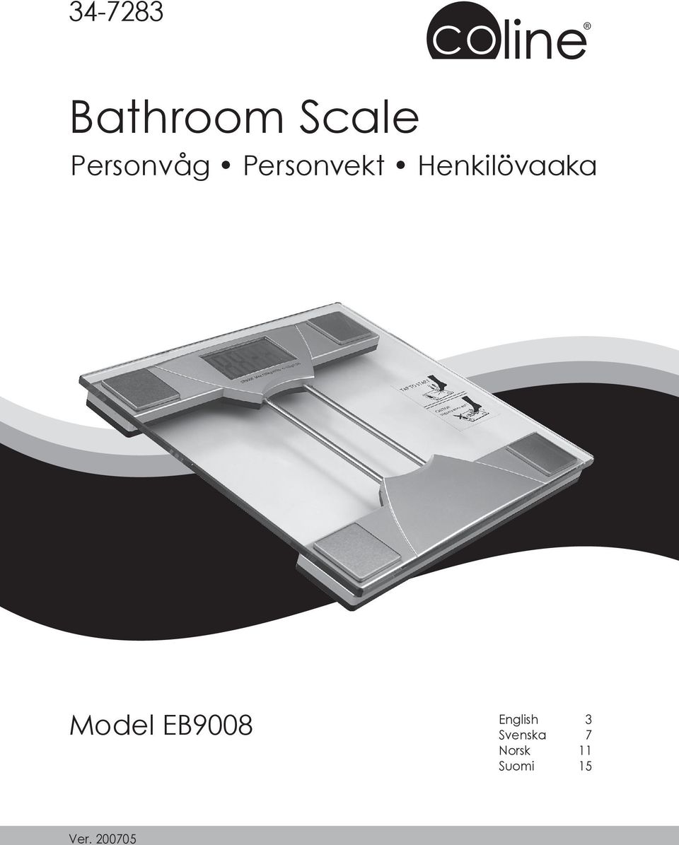 Henkilövaaka Model EB9008