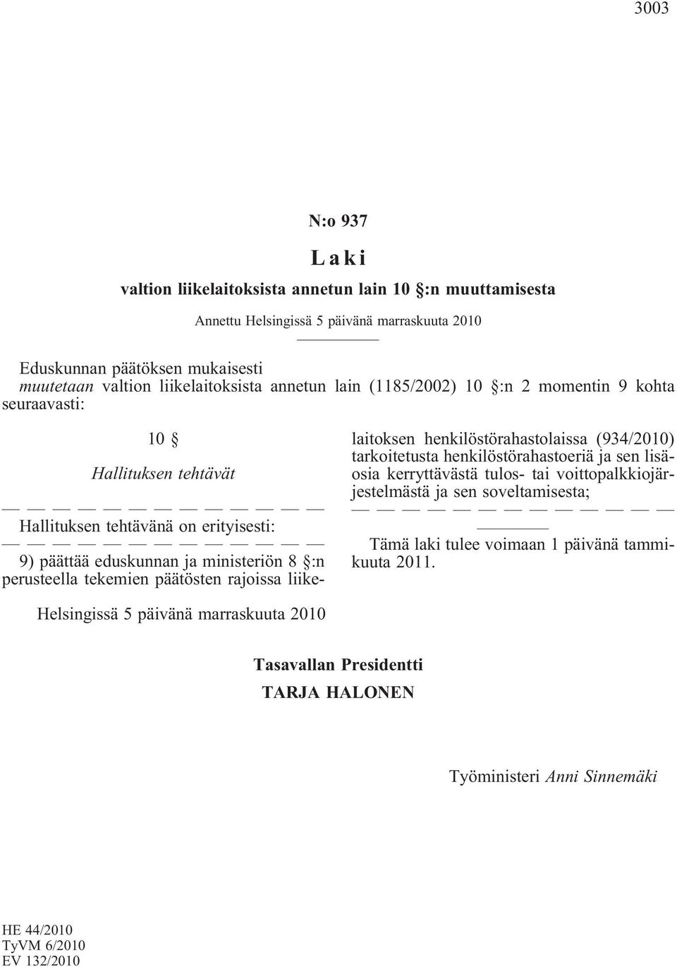 päätösten rajoissa liikelaitoksen henkilöstörahastolaissa (934/2010) tarkoitetusta henkilöstörahastoeriä ja sen lisäosia kerryttävästä tulos- tai voittopalkkiojärjestelmästä ja sen