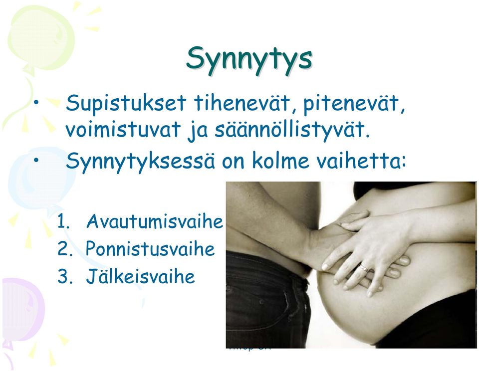 säännöllistyvät.