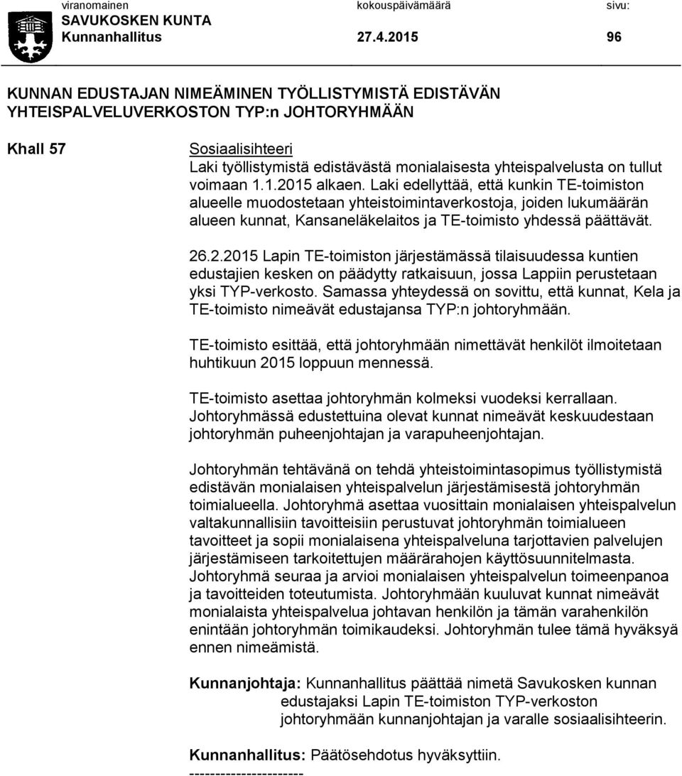 tullut voimaan 1.1.2015 alkaen.