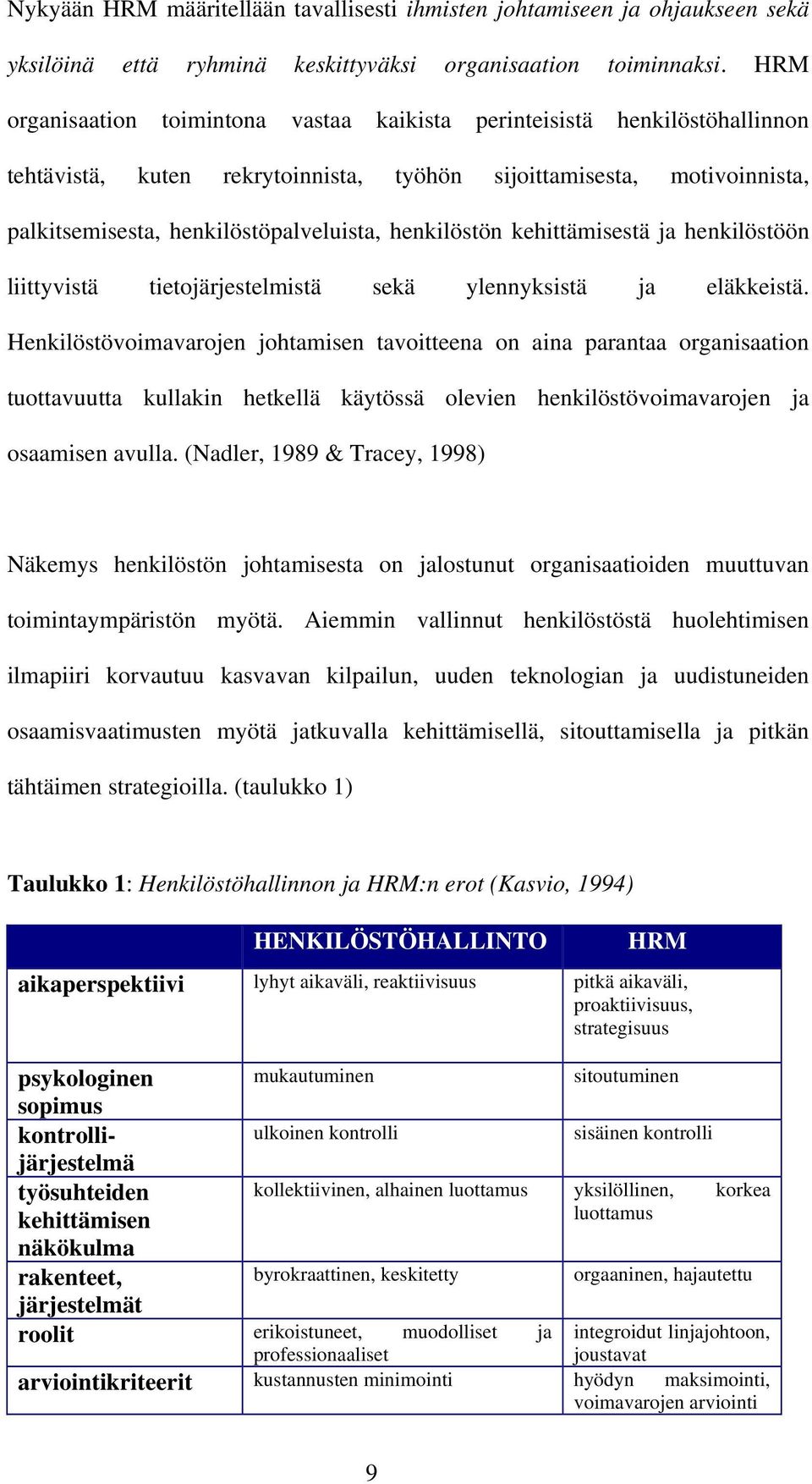 henkilöstön kehittämisestä ja henkilöstöön liittyvistä tietojärjestelmistä sekä ylennyksistä ja eläkkeistä.