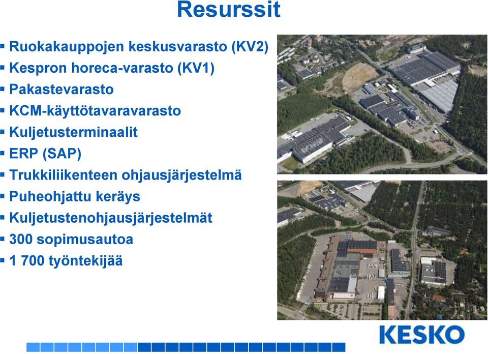 Kuljetusterminaalit ERP (SAP) Trukkiliikenteen ohjausjärjestelmä