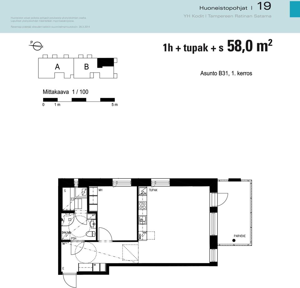 Lopulliset yksityiskohdat määritellään myyntiasiakirjoissa.