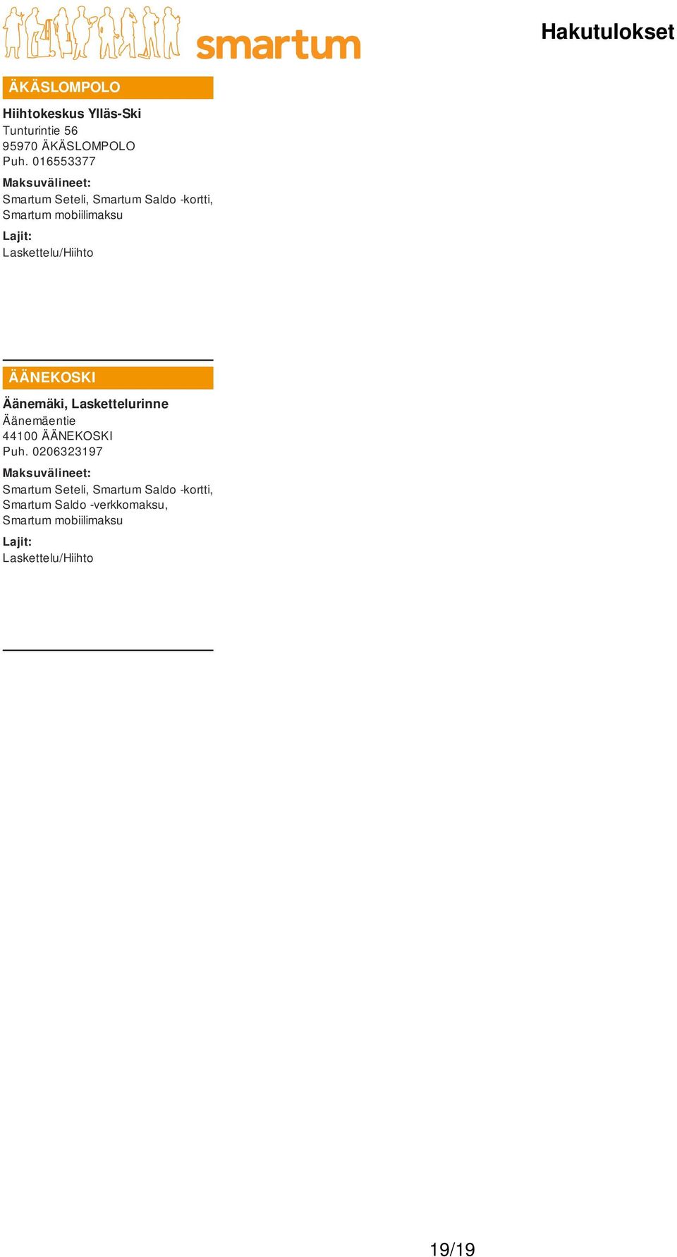 016553377 kortti, ÄÄNEKOSKI Äänemäki,