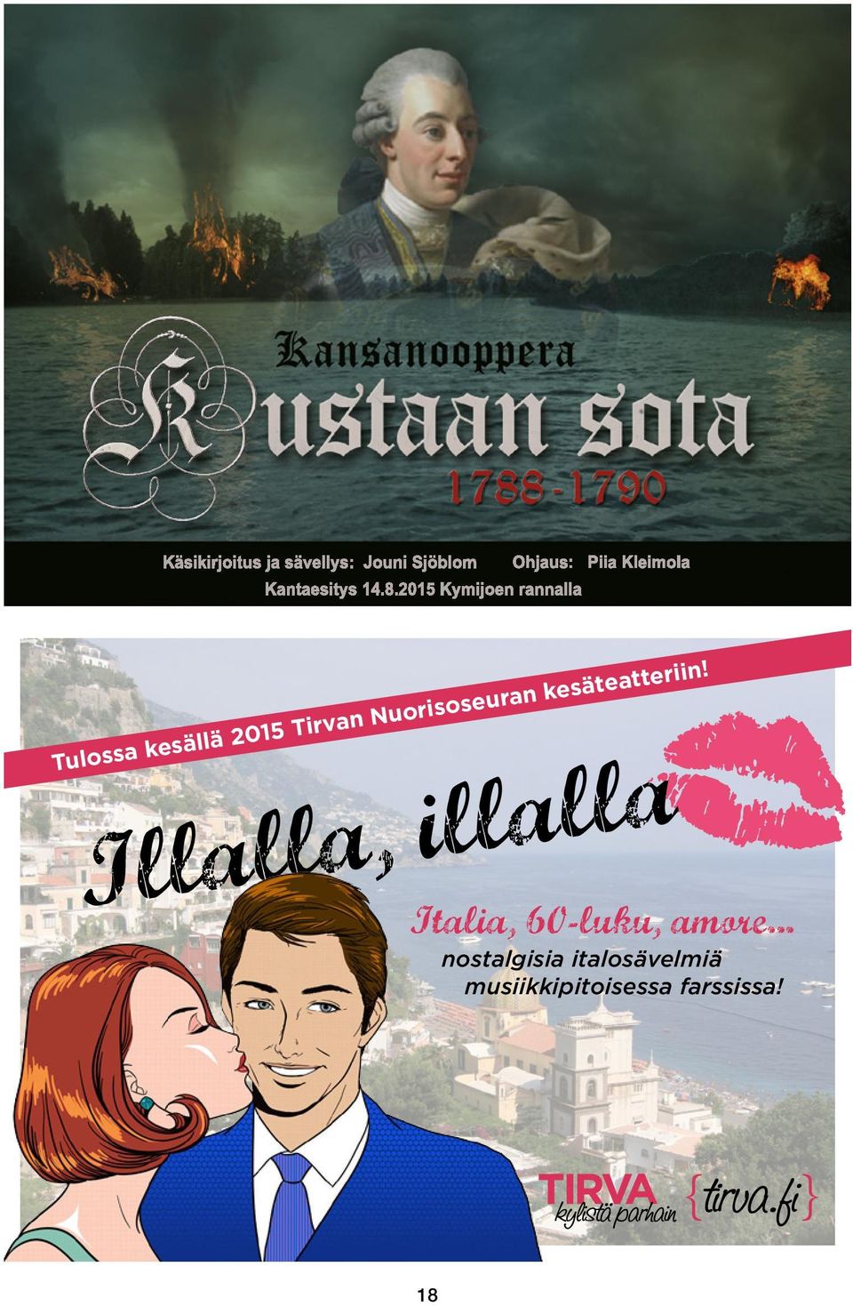 Illalla, illalla Italia, 60-luku, amore.