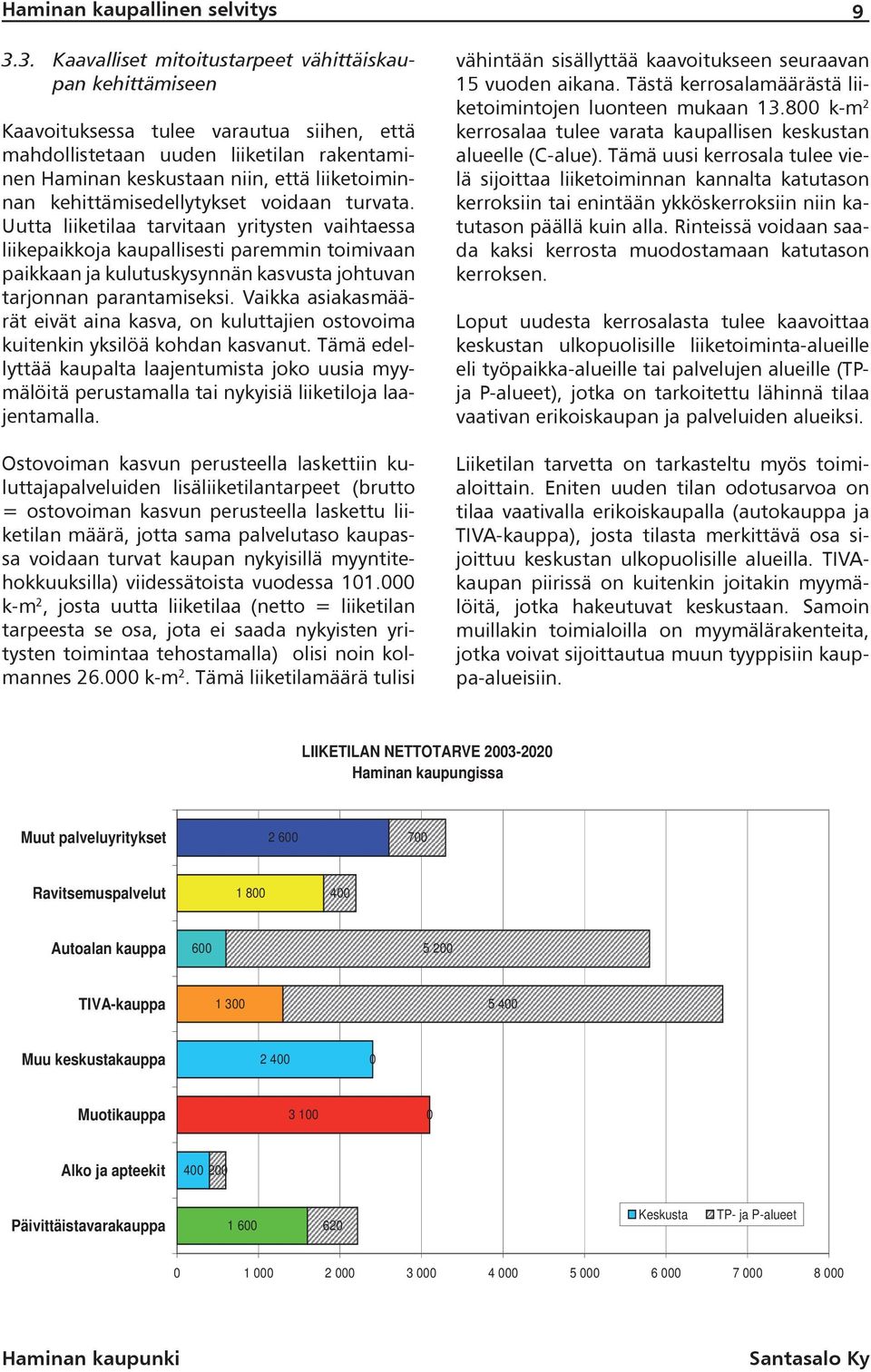 kehittämisedellytykset voidaan turvata.