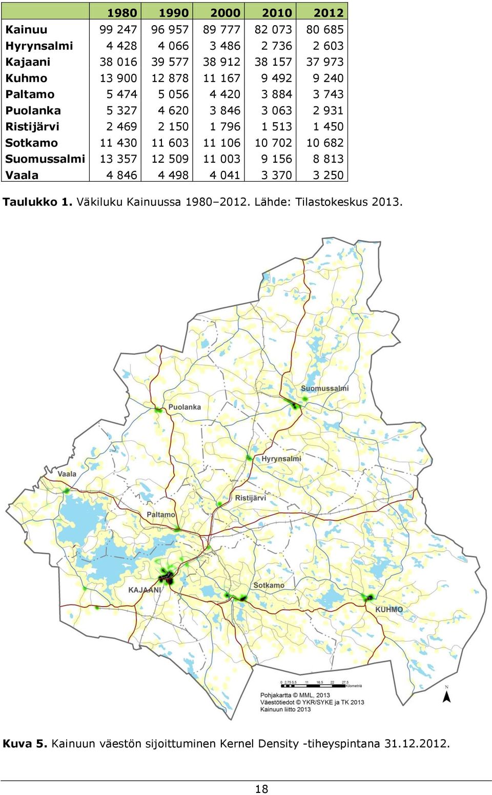 1 796 1 513 1 450 Sotkamo 11 430 11 603 11 106 10 702 10 682 Suomussalmi 13 357 12 509 11 003 9 156 8 813 Vaala 4 846 4 498 4 041 3 370 3 250