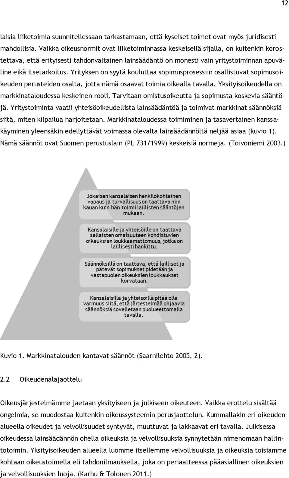 Yrityksen on syytä kouluttaa sopimusprosessiin osallistuvat sopimusoikeuden perusteiden osalta, jotta nämä osaavat toimia oikealla tavalla. Yksityisoikeudella on markkinataloudessa keskeinen rooli.