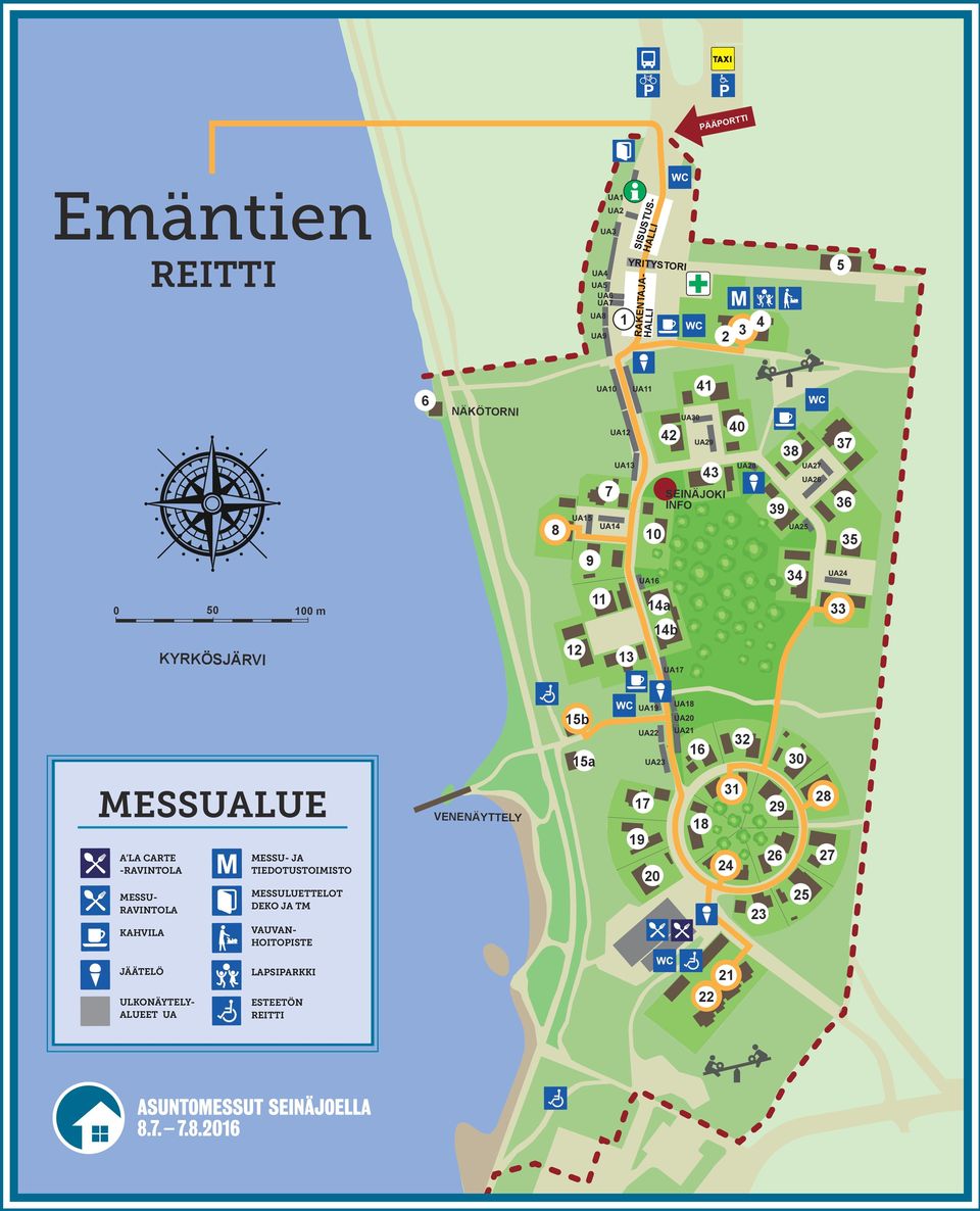 MESSU- RAVINTOLA MESSU- JA TIEDOTUSTOIMISTO MESSULUETTELOT DEKO JA TM VENENÄYTTELY 1 20 1