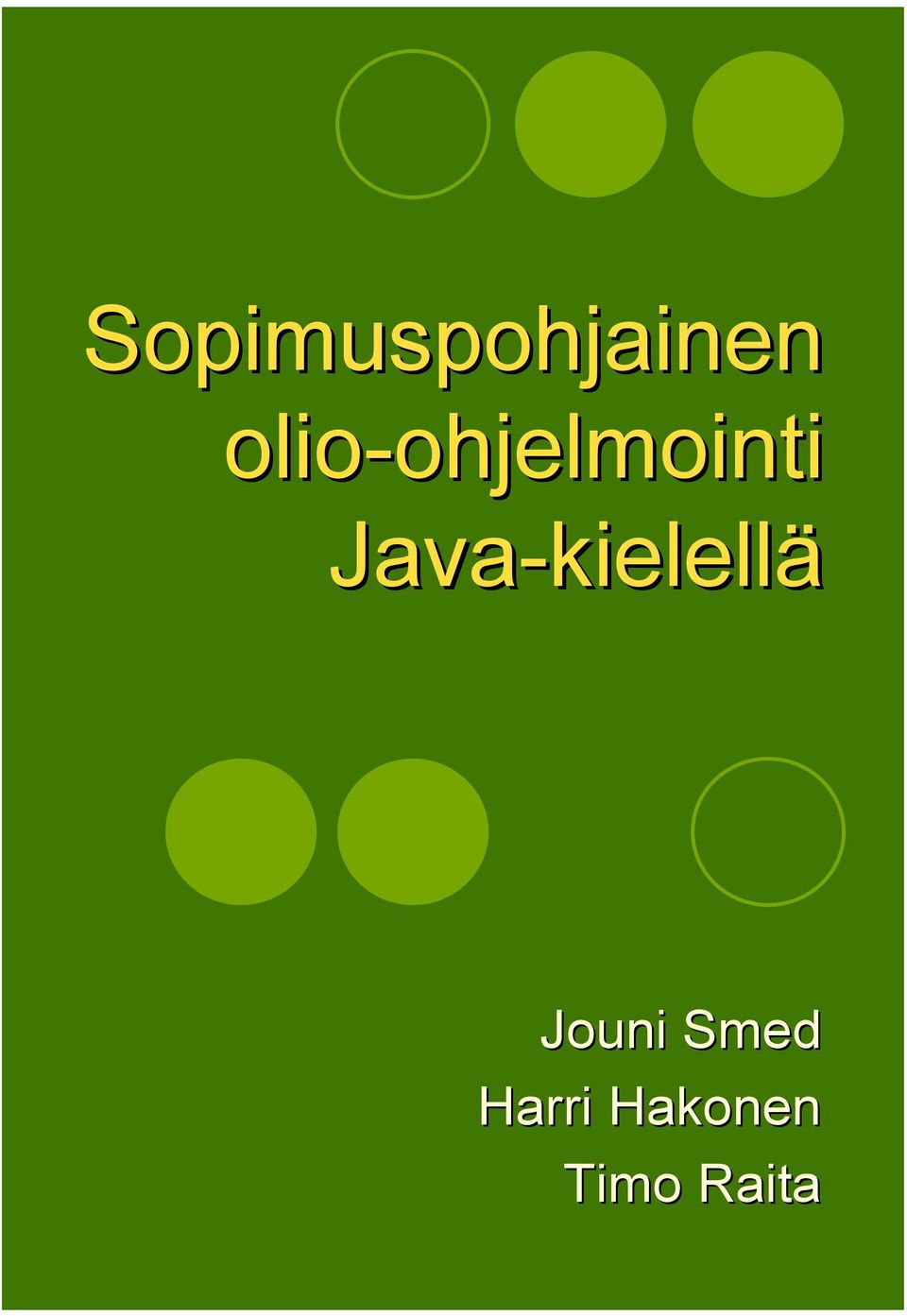 Java-kielellä Jouni