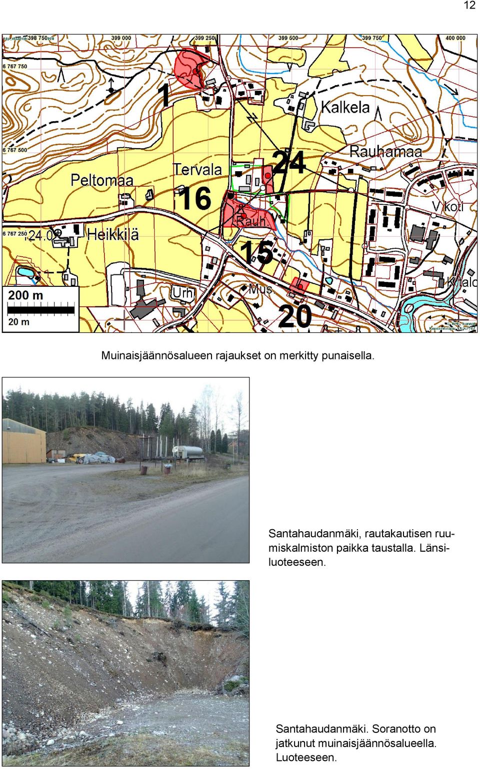 Santahaudanmäki, rautakautisen ruumiskalmiston paikka