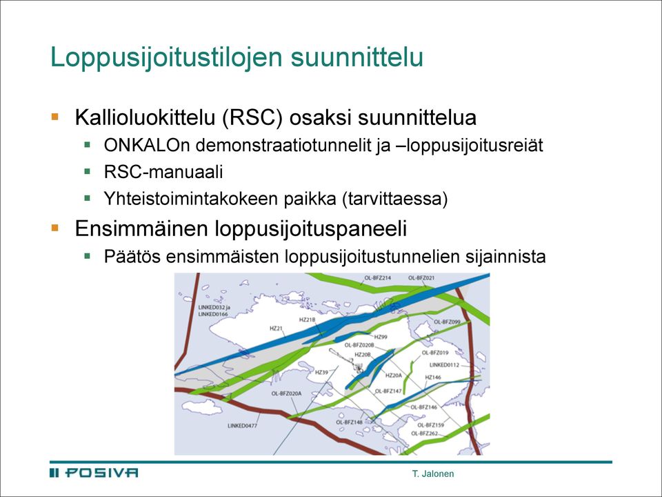 RSC-manuaali Yhteistoimintakokeen paikka (tarvittaessa) Ensimmäinen