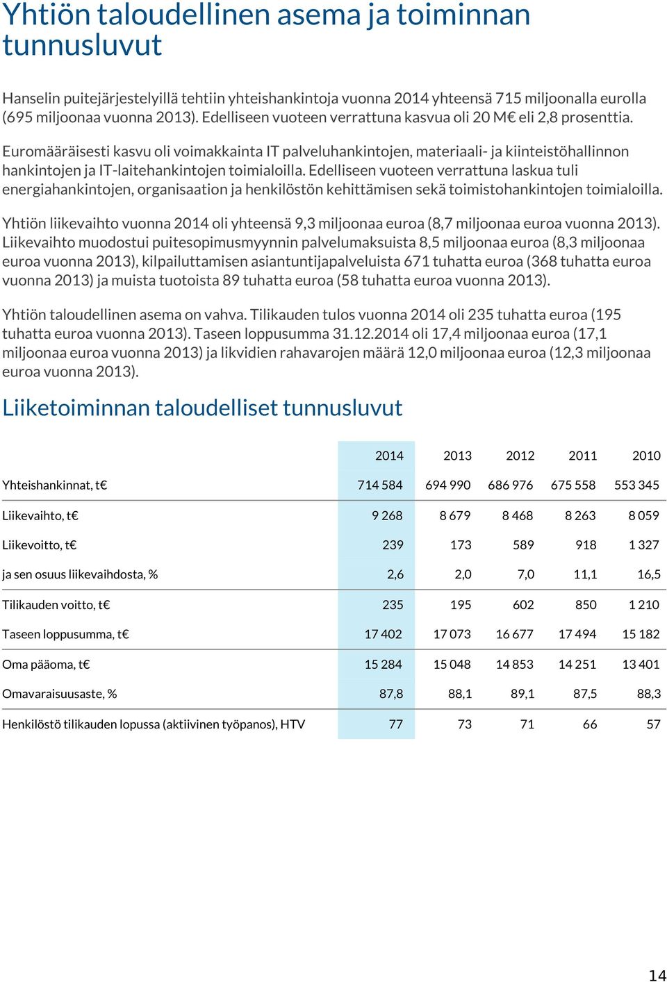 Euromääräisesti kasvu oli voimakkainta IT palveluhankintojen, materiaali- ja kiinteistöhallinnon hankintojen ja IT-laitehankintojen toimialoilla.