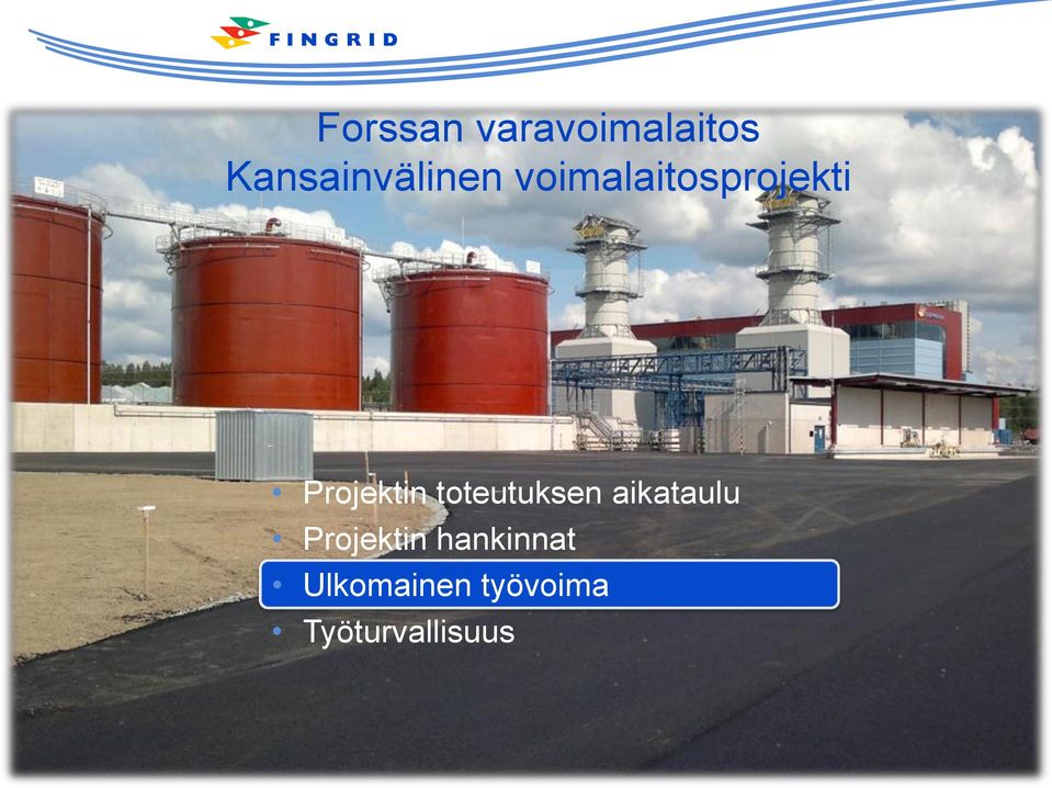 Projektin toteutuksen aikataulu