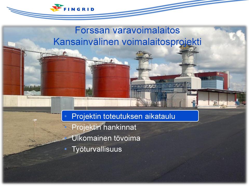 Projektin toteutuksen aikataulu