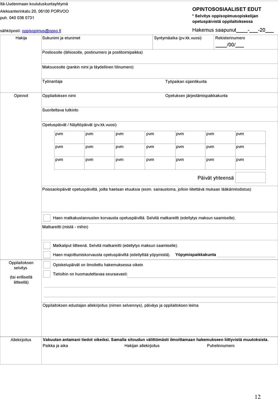 ) Syntymäaika (pv.kk.