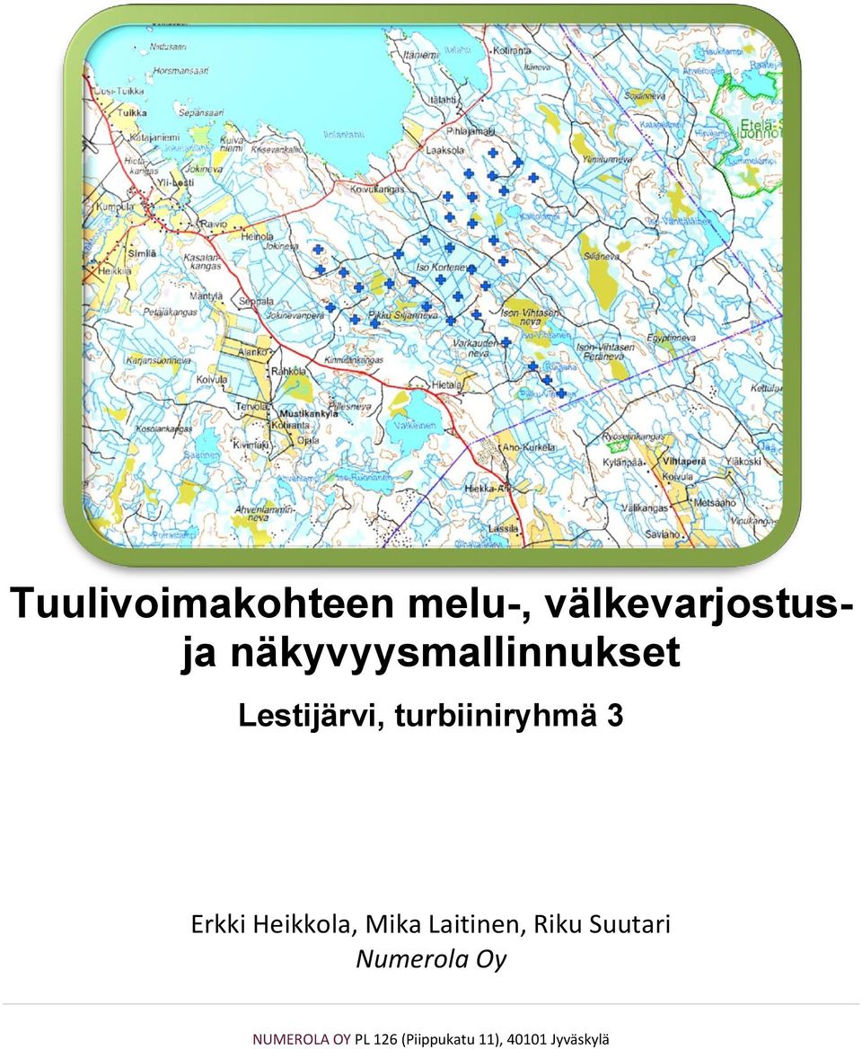 näkyvyysmallinnukset Lestijärvi,