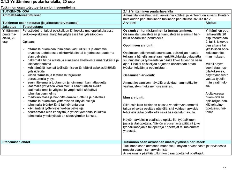 verkko-opiskeluna, harjoitusyrityksessä tai työssäoppien Opitaan: Osaamisen tunnistaminen ja tunnustaminen: Osaamista tunnistetaan ja tunnustetaan aiemmin hankitun osaamisen perusteella - ottamalla