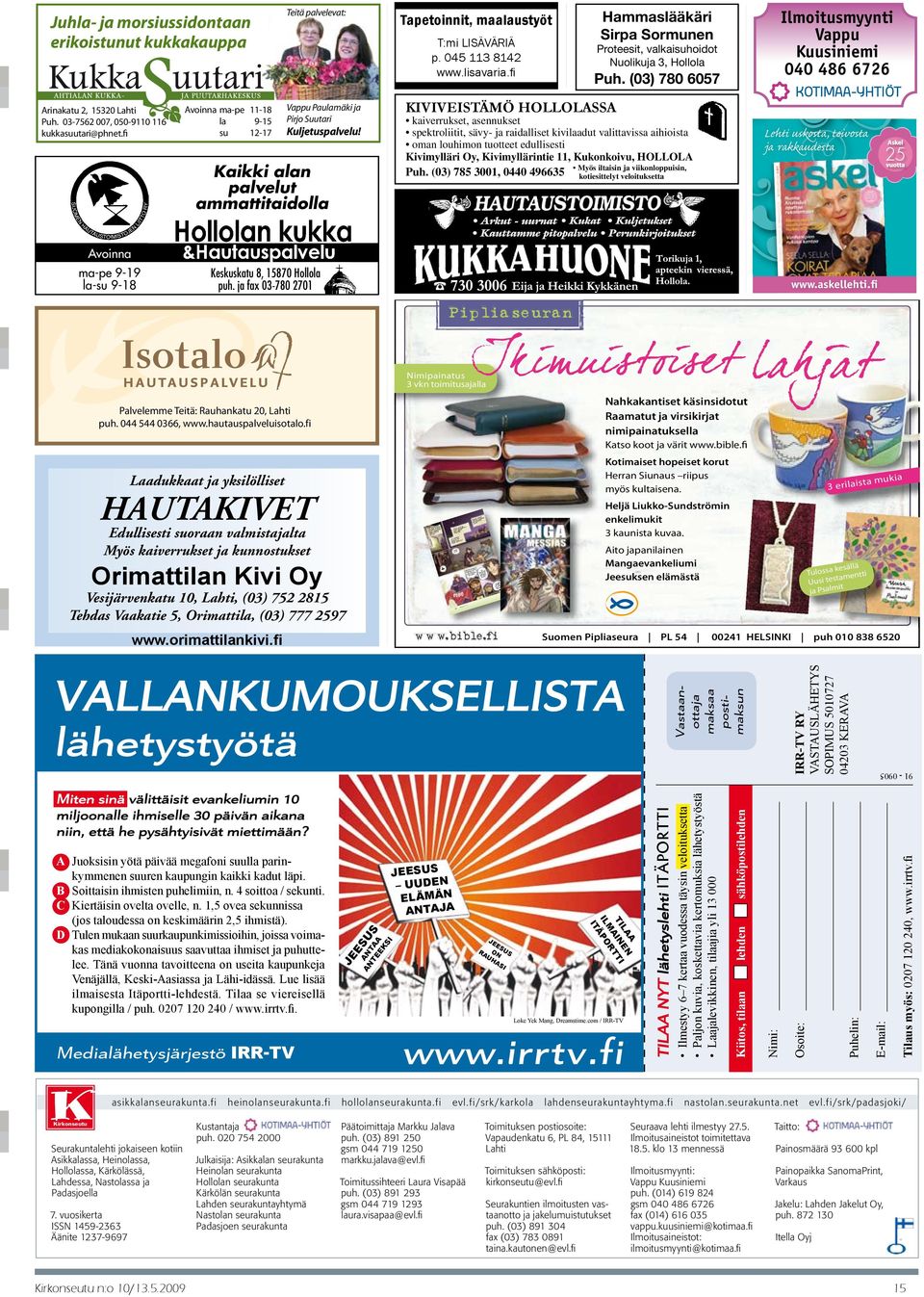 lisavaria.fi Proteesit, valkaisuhoidot Nuolikuja 3, Hollola Puh.