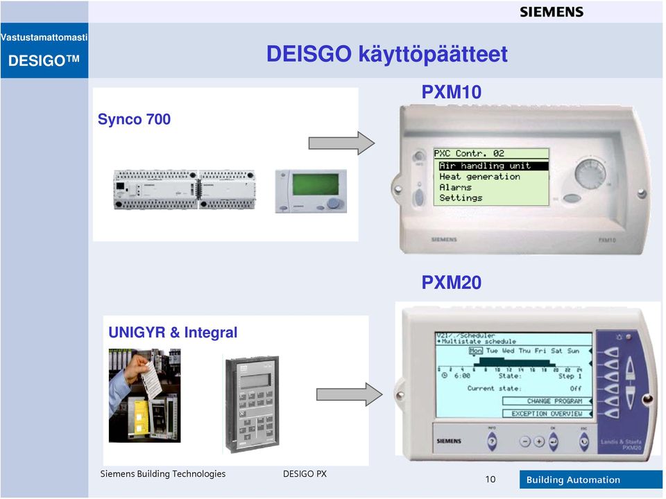 Synco 700 PXM10