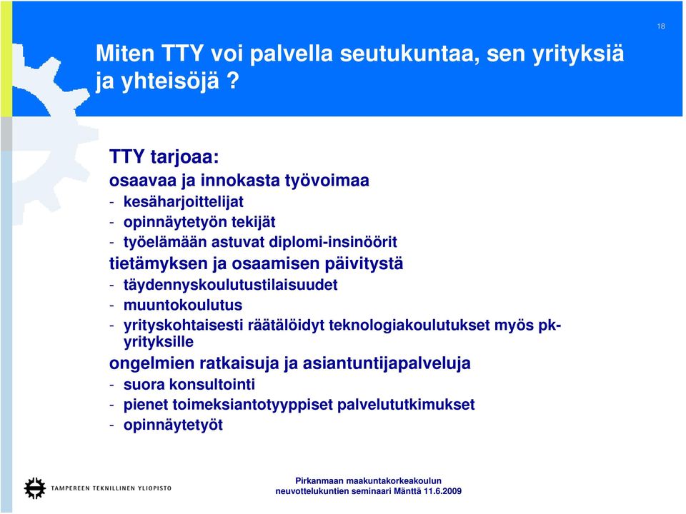 diplomi-insinöörit tietämyksen ja osaamisen päivitystä - täydennyskoulutustilaisuudet - muuntokoulutus -