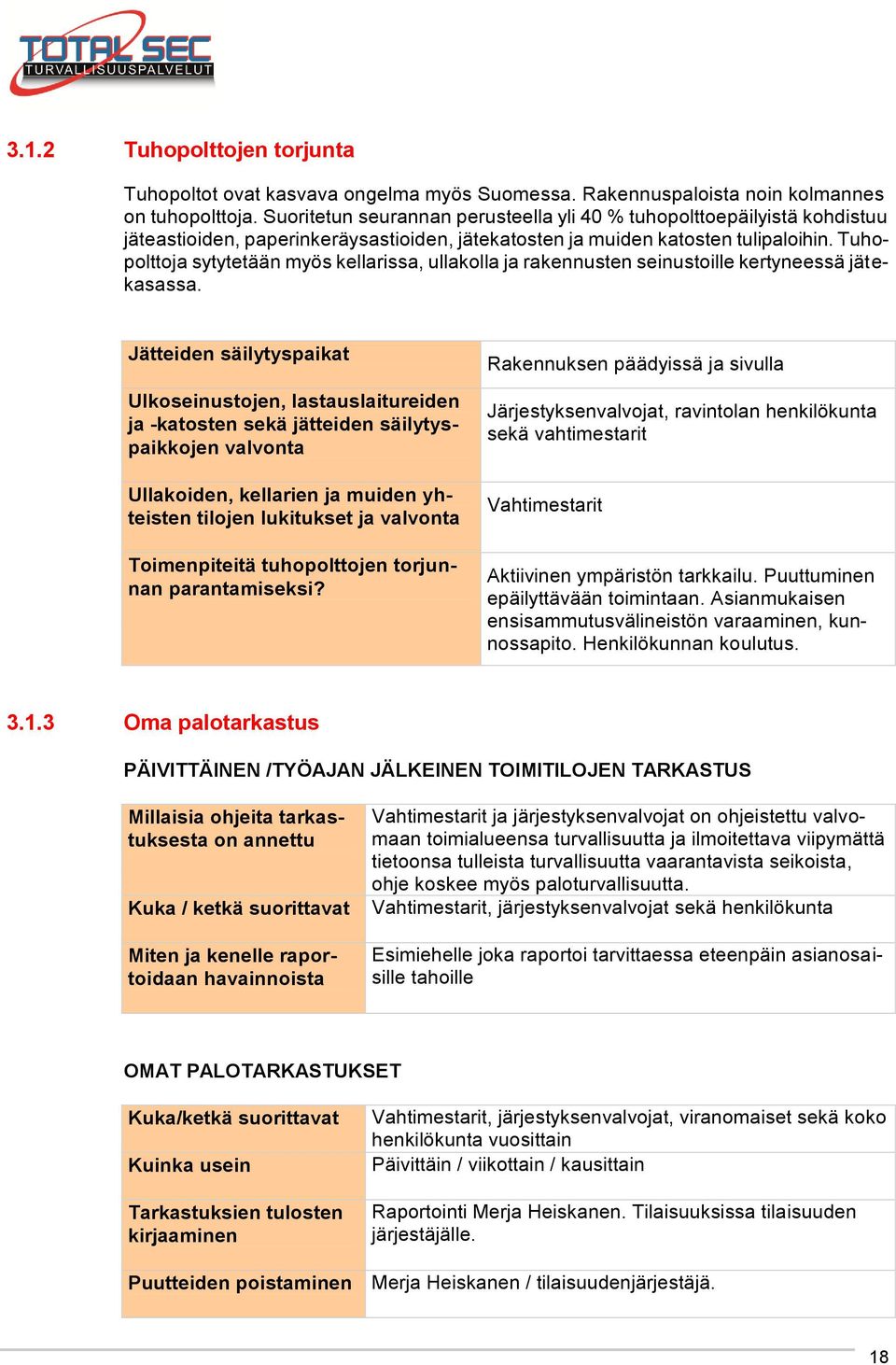 Tuhopolttoja sytytetään myös kellarissa, ullakolla ja rakennusten seinustoille kertyneessä jätekasassa.