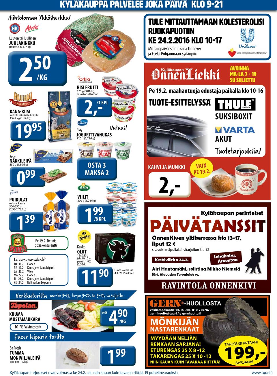 Play JOGURTTIVANUKAS AKUT Tuotetarjouksia!