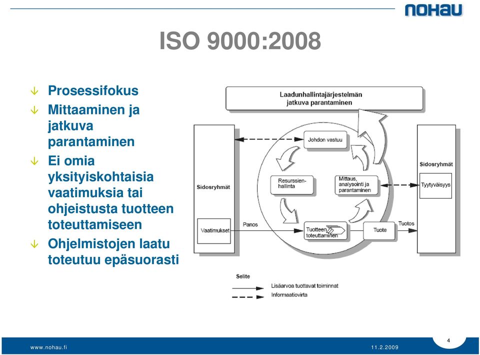yksityiskohtaisia vaatimuksia tai ohjeistusta