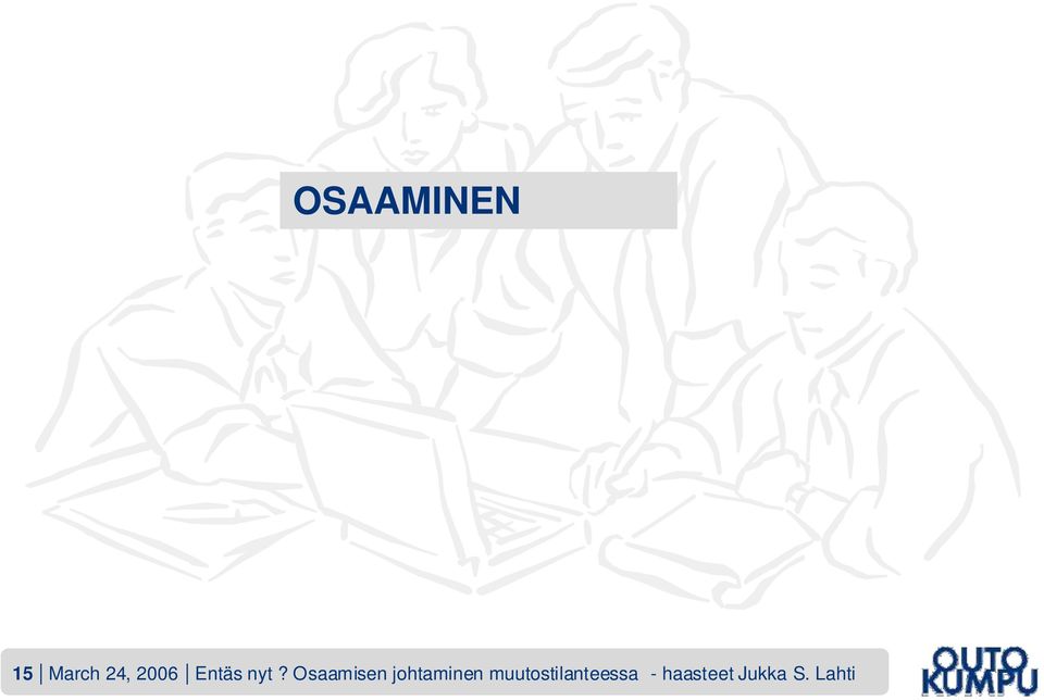 Osaamisen johtaminen