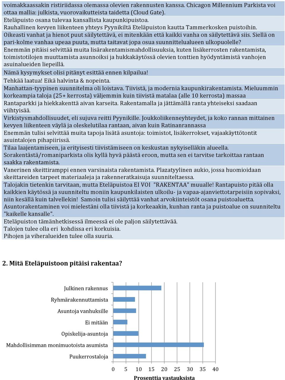 Oikeasti vanhat ja hienot puut säilytettävä, ei mitenkään että kaikki vanha on säilytettävä siis. Siellä on pari- kolme vanhaa upeaa puuta, mutta taitavat jopa osua suunnittelualueen ulkopuolelle?