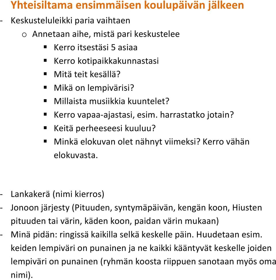 Kerro vähän elokuvasta.