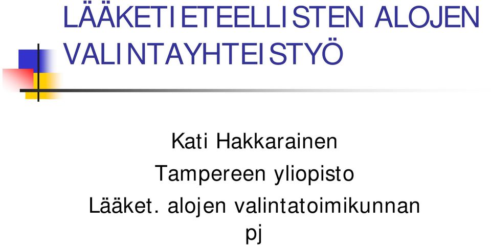 Hakkarainen Tampereen