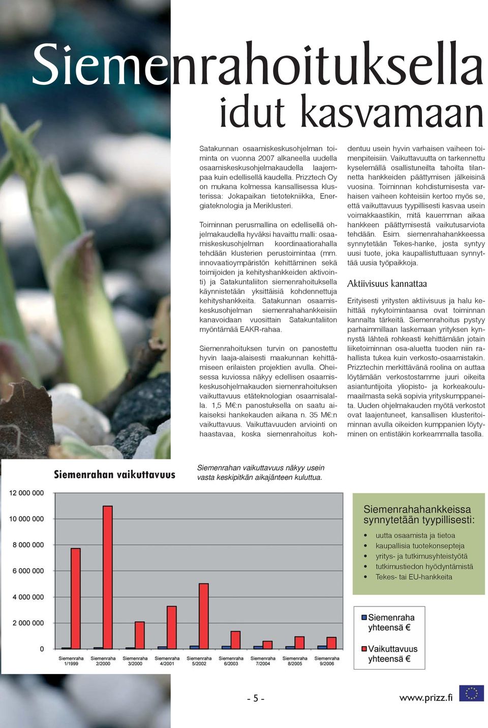 Toiminnan perusmallina on edellisellä ohjelmakaudella hyväksi havaittu malli: osaamiskeskusohjelman koordinaatiorahalla tehdään klusterien perustoimintaa (mm.