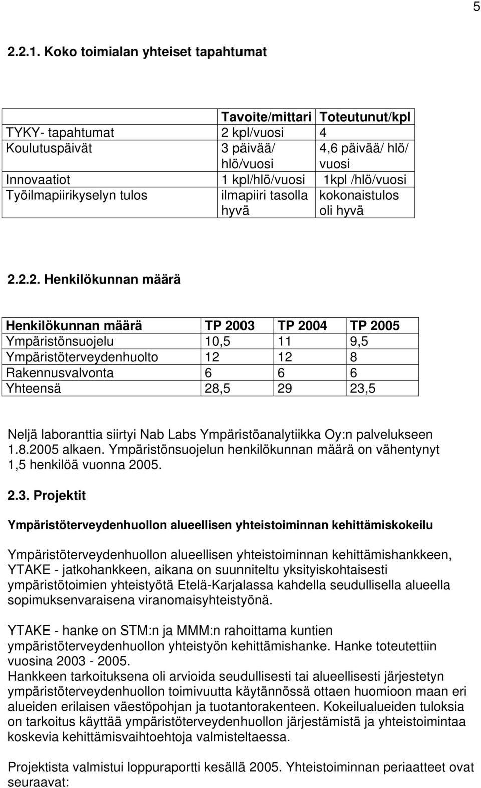 Työilmapiirikyselyn tulos ilmapiiri tasolla hyvä kokonaistulos oli hyvä 2.