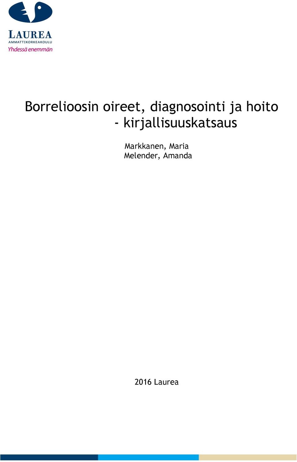 kirjallisuuskatsaus
